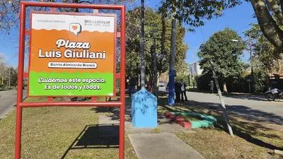 Berazategui: Realizan trabajos de embellecimiento en espacios verdes de Ranelagh