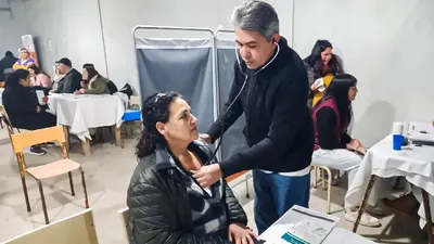 Berazategui: Se llevó adelante una jornada de salud integral en El Pato