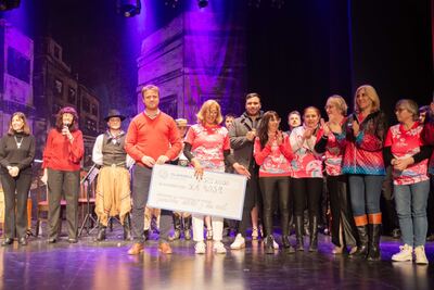 Olavarría: Se realizó una velada solidaria en el Teatro Municipal