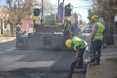 Bahía Blanca: Concluyó la primera etapa del Plan de Repavimentación