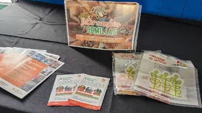 Berazategui: Tuvo lugar una nueva entrega de semillas para huertas familiares
