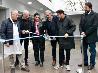 Berisso: Se inauguró una nueva área para el personal del Hospital "Mario Larrain"