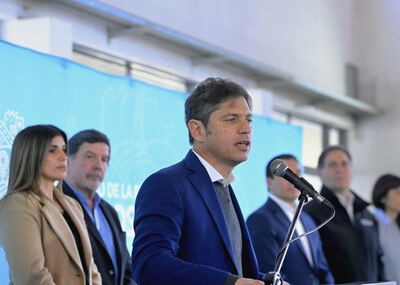 Florencio Varela: Kicillof presentó el programa “Escuelas Cuidadas”