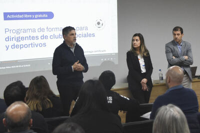 La Plata: Tuvo lugar el primer encuentro de formación para dirigentes de instituciones sociales y deportivas