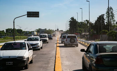 Almirante Brown: Finalizó la renovación del Puente de Claypole