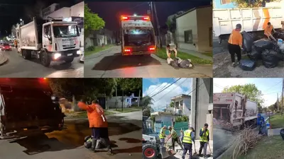 Berazategui: Desarrollaron nuevos operativos municipales de limpieza en los barrios