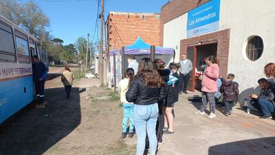 Junín: "La Muni en tu Barrio" pasó por el barrio Los Almendros
