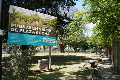 La Plata: Inició la obra de reconstrucción de Plaza Rocha