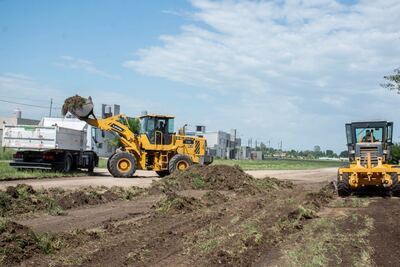 Olavarría: Continúan los trabajos de mantenimiento de calles en distintos puntos de la ciudad