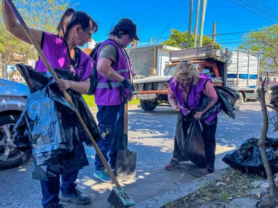 Quilmes: Llevan adelante un operativo de limpieza en el distrito
