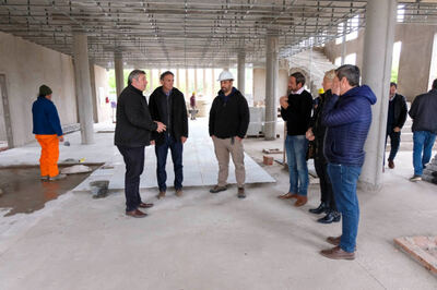 Salliqueló: Katopodis recorrió obras de infraestructura
