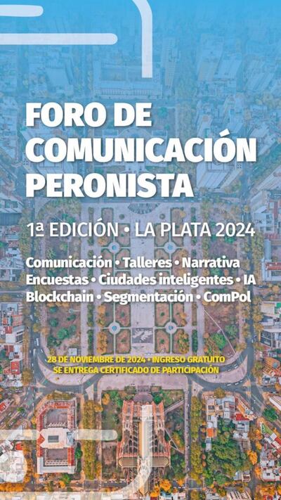 La Plata: Se lanza el Foro de Comunicación Peronista