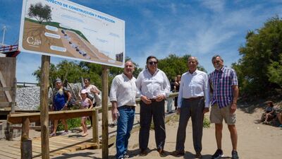 La Costa: Presentan el Plan de preservación y restauración del frente marítimo