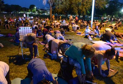Tandil: Se realizó la segunda edición del Festival de Yoga y Bienestar “Namasté”