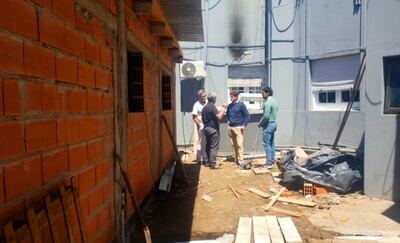 Ayacucho: Avanzan las obras en el Hospital Municipal