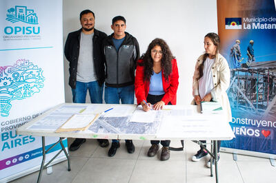 La Matanza: OPISU iniciará la construcción de 28 nuevas viviendas