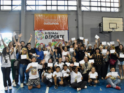 Berisso: Se realizó la Fiesta del Deporte y la Cultura en el Gimnasio Municipal