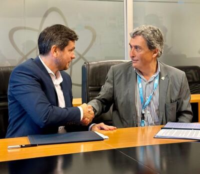 Zárate: El Municipio firmó convenios con Nucleoeléctrica Argentina