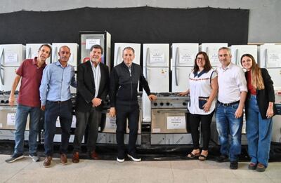 Esteban Echeverría: Larroque y Sileoni otorgaron equipamiento para 46 escuelas