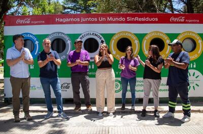 Quilmes: Inauguran un Ecopunto en la Plaza Villa La Armonía