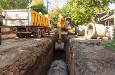 Alberti: La Provincia lícito nuevas obras hídricas para el distrito