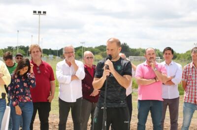 General Paz: Nuevo playón multideportivo en Ranchos