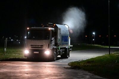 Bahía Blanca: Avanza la fumigación contra el dengue en los barrios