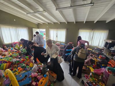 Tandil: Se realizó una nueva entrega de juguetes en el marco de "Tandil Solidario Abriga Fiestas"