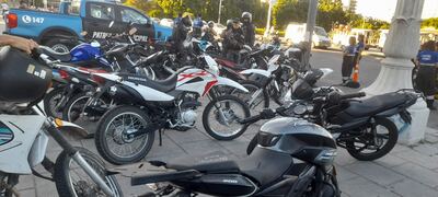 La Plata: La Comuna incrementó los operativos viales y secuestran casi un centenar de motos
