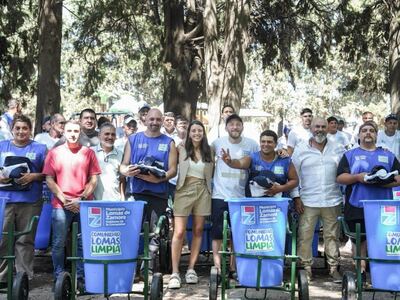 Lomas de Zamora: Suman nuevo equipamiento para mejorar la limpieza en los barrios