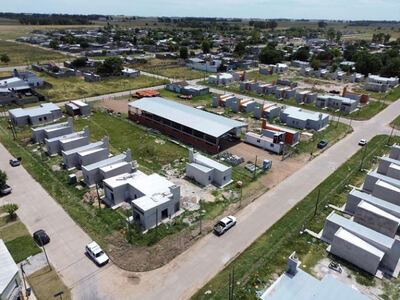 Olavarría: La construcción de un centenar de viviendas comienza su etapa final