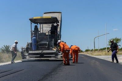 Continúan los trabajos de repavimentación de la Ruta Provincial N° 36