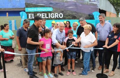 La Plata: Se puso en marcha la obra de la nueva delegación de El Peligro
