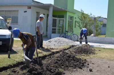 Olavarría: Continúan los trabajos en los establecimientos educativos