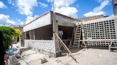 Berazategui: Siguen las obras de ampliación de La Humanitaria