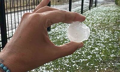 Bahía Blanca: Daños por el intenso temporal en la ciudad