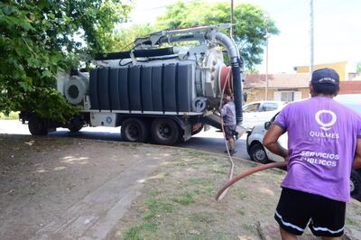Quilmes: Se refuerza la limpieza de sumideros y desobtrucción de los arroyos