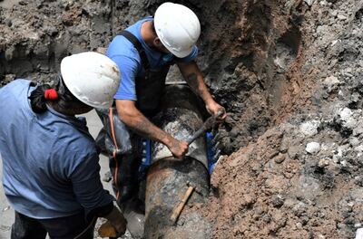 La Plata: El Municipio y Provincia comenzaron el recambio de cañerías de agua potable