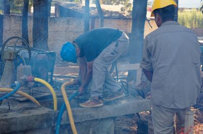 Berazategui: Las obras cloacales de El Rincón están en su etapa final