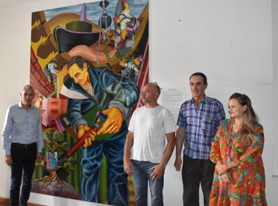 Berisso: Inauguran un mural en homenaje al Trabajador Municipal