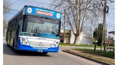 Madariaga: Modificaron los horarios del transporte municipal