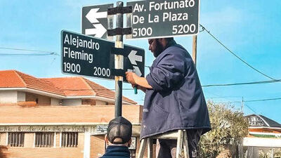 Mar del Plata: Modificaron el sentido de circulación en la calle Fleming, entre Fortunato de la Plaza y Vértiz