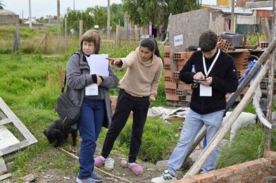 Bahía Blanca: Continúa el relevamiento de viviendas afectadas por la inundación