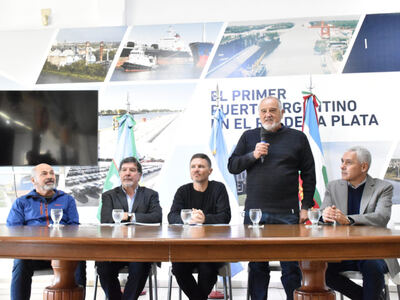 Berisso: Se firmó un convenio de colaboración en el ámbito de competencia de los Puertos Públicos
