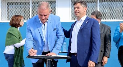Madariaga: Santoro firmó el convenio de infraestructura para la culminación de las 70 viviendas