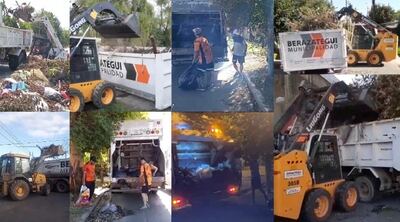 Berazategui: Eliminan puntos de arrojo clandestinos de residuos en distintas zonas del distrito