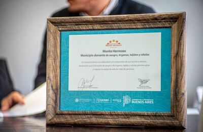 Monte Hermoso: La ciudad ya forma parte de "Municipios Donantes" de CUCAIBA