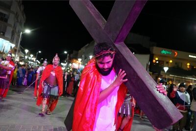 Villa Gesell: Se realizó una nueva edición del Vía Crucis Viviente