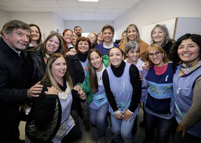 Azul: Inauguraron obras de ampliación en el Jardín de Infantes N°916