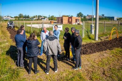 Junín: Avanza la obra de gas natural en los barrios Real, Moya y Jardín